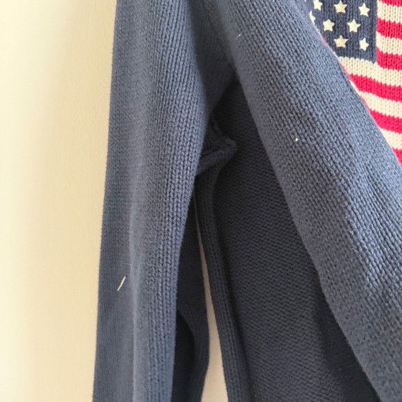 Women's Brandy Melville America Flag Cotton Sweater - Picture 8 of 11